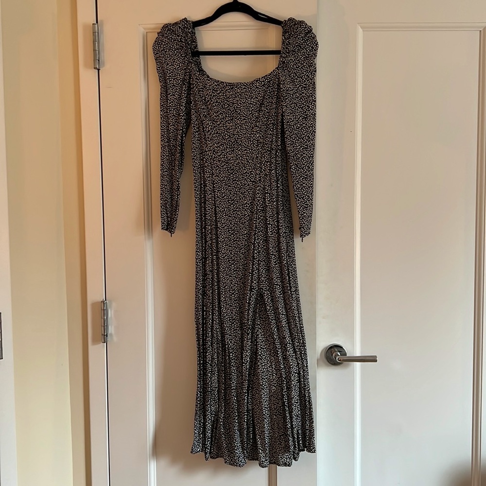 & Other Stories Puff Sleeve Maxi Dress